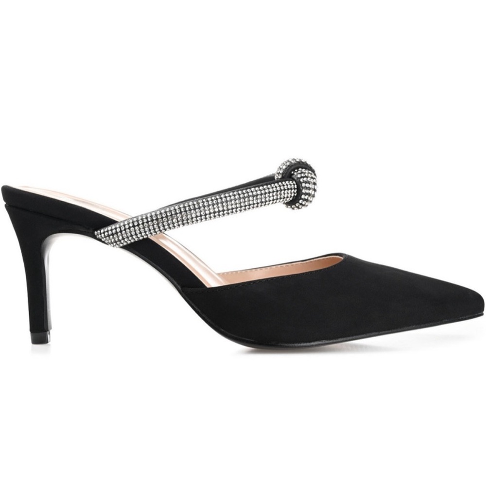Lunna Rhinestone Heels - Picture 2 of 10